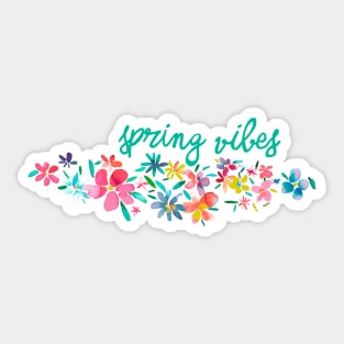 Spring vibes Sticker